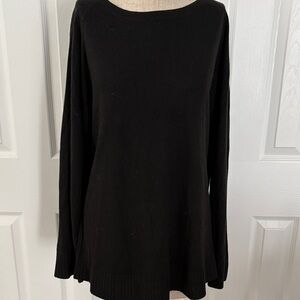 LOFT Classic Black Knit Top
